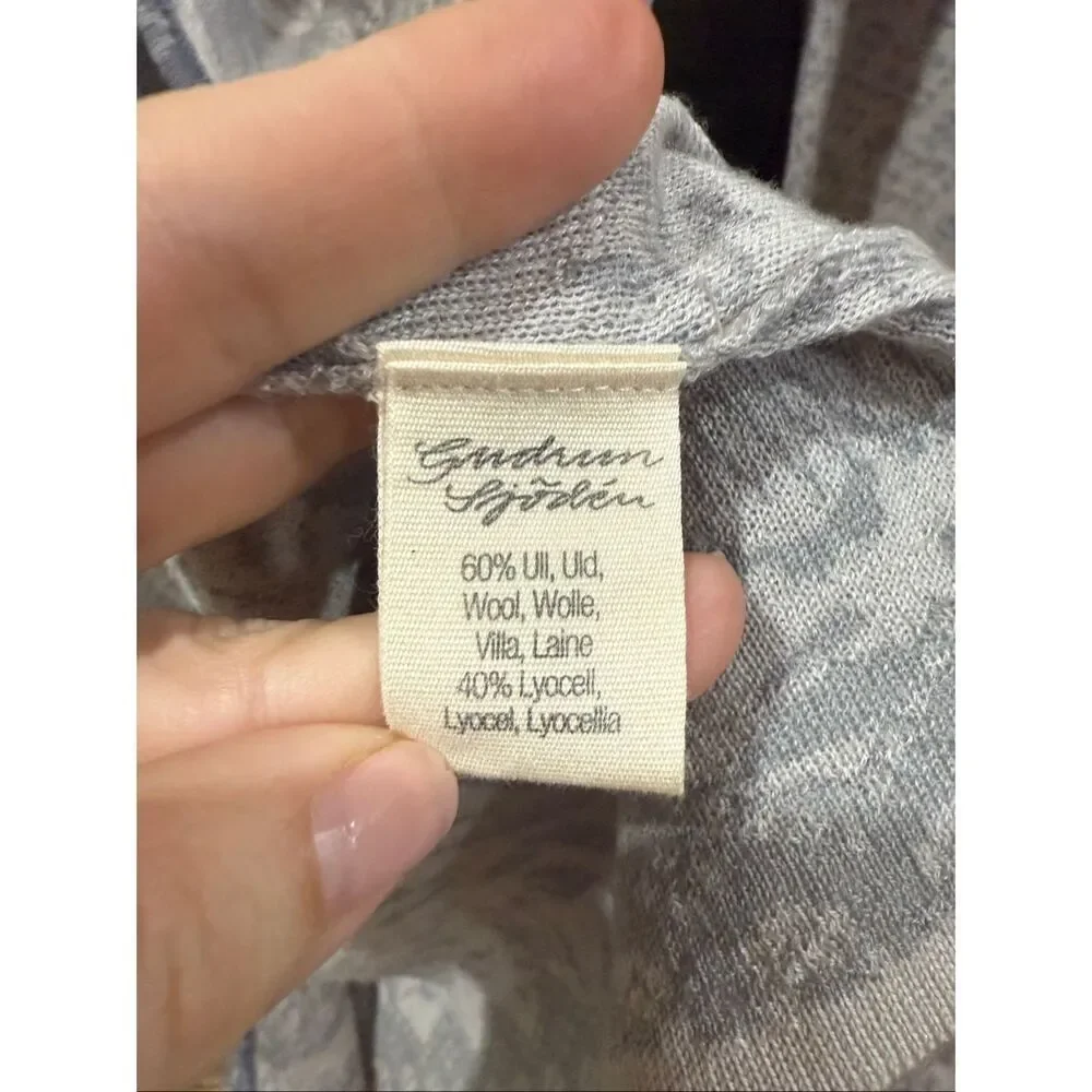 Gudrun Sjoden cardigan sweater size Small